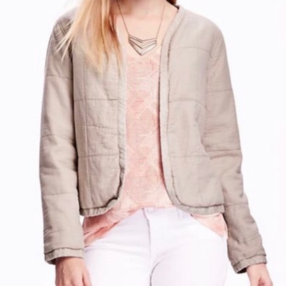 old navy lightweight quilted jacket